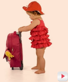 sac de plage écologique, enfants