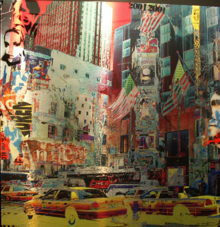 C. Boutellier : Red sky on Manhattan
