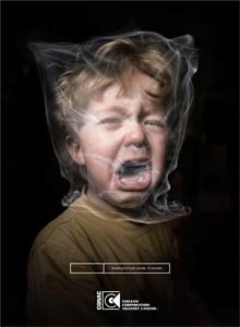 campagne tabagisme passif et enfants
