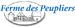 logo Ferme des peupliers