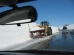 Route en hiver
