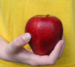 pomme rouge