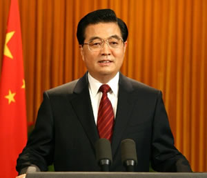Hu Jintao, le Président chinois