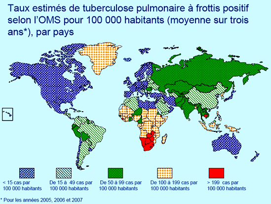 carte tuberculose 